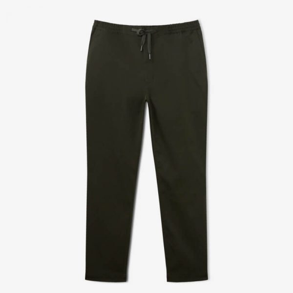 OLIVE LIGHT STRETCH EASY CHINO PANTS