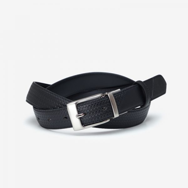 BLACK BALTIC BELT WITH NEW BUCKLE